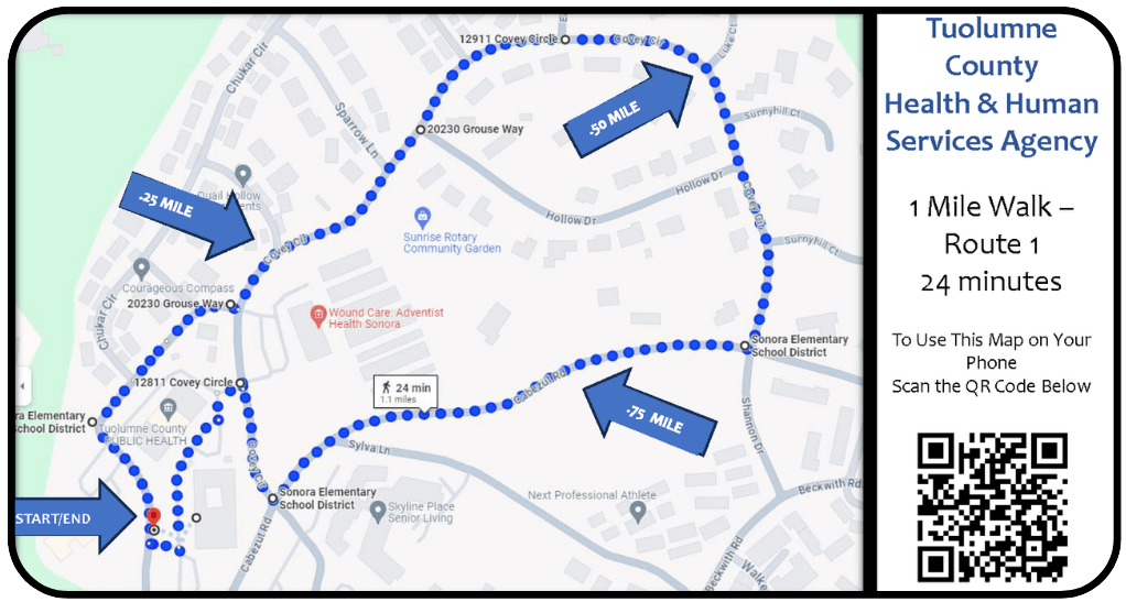 Cabezut Rd BZP Walking Route 1